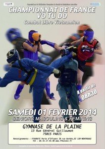 affiche CHAMP FRANCE VOTUDO-2014 petit